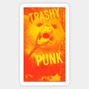 Trashy Punk - Orange Sticker